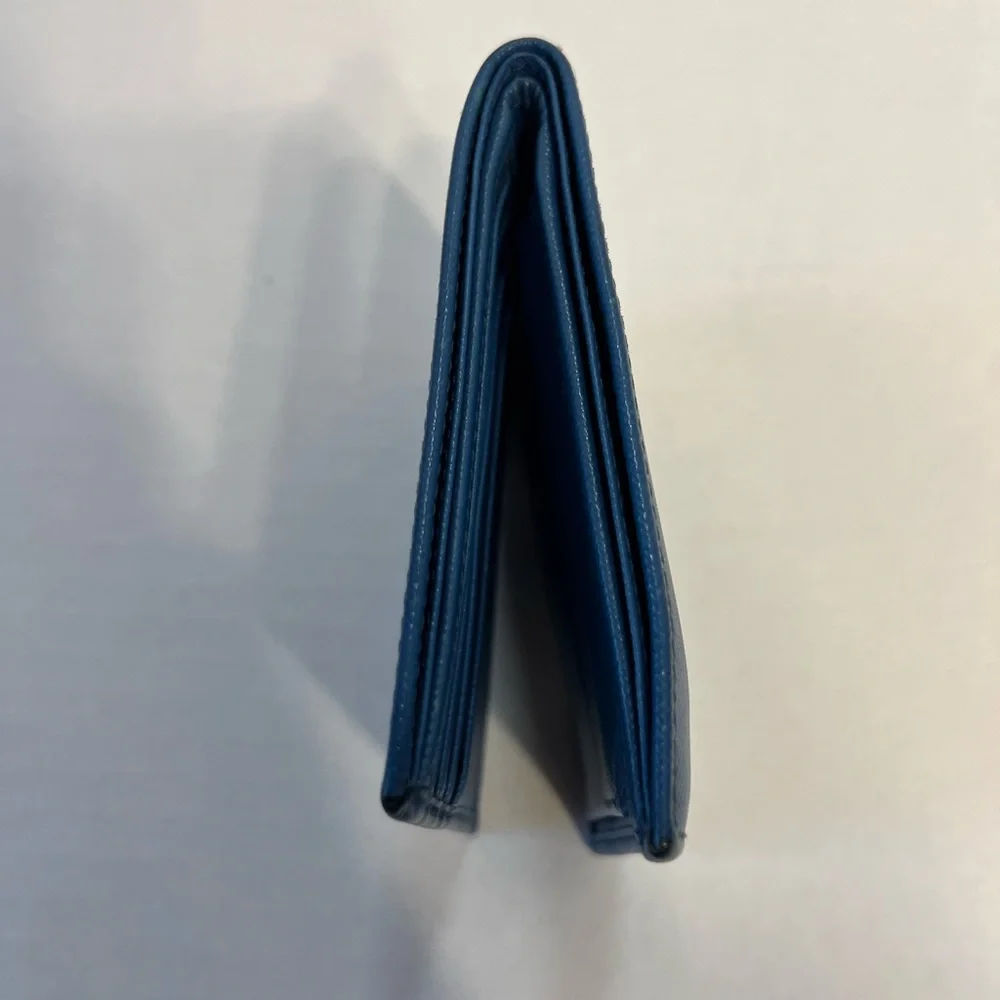 Prada staffiano leather bifold wallet with‎ COA card